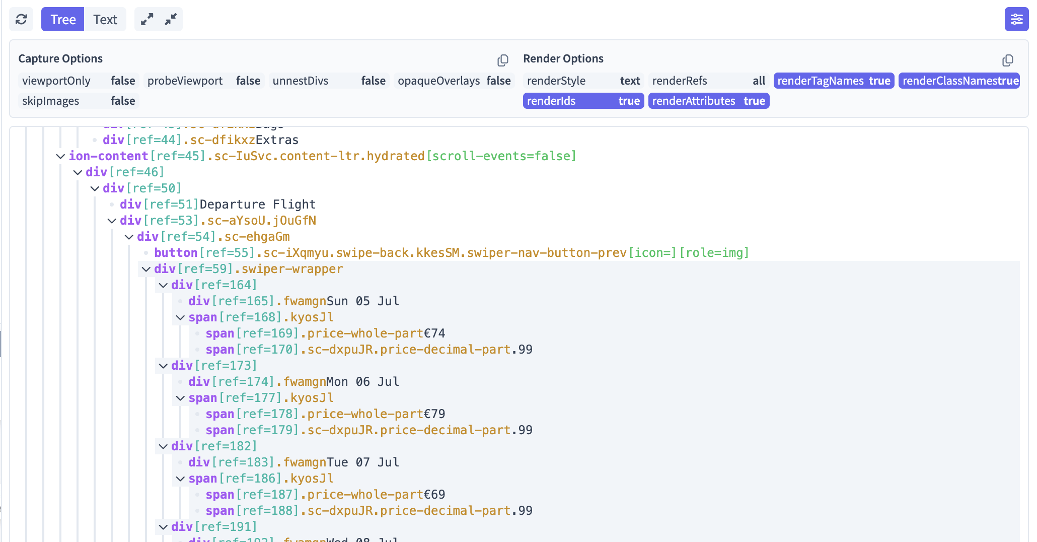 WebVision and State tabs beside Threads